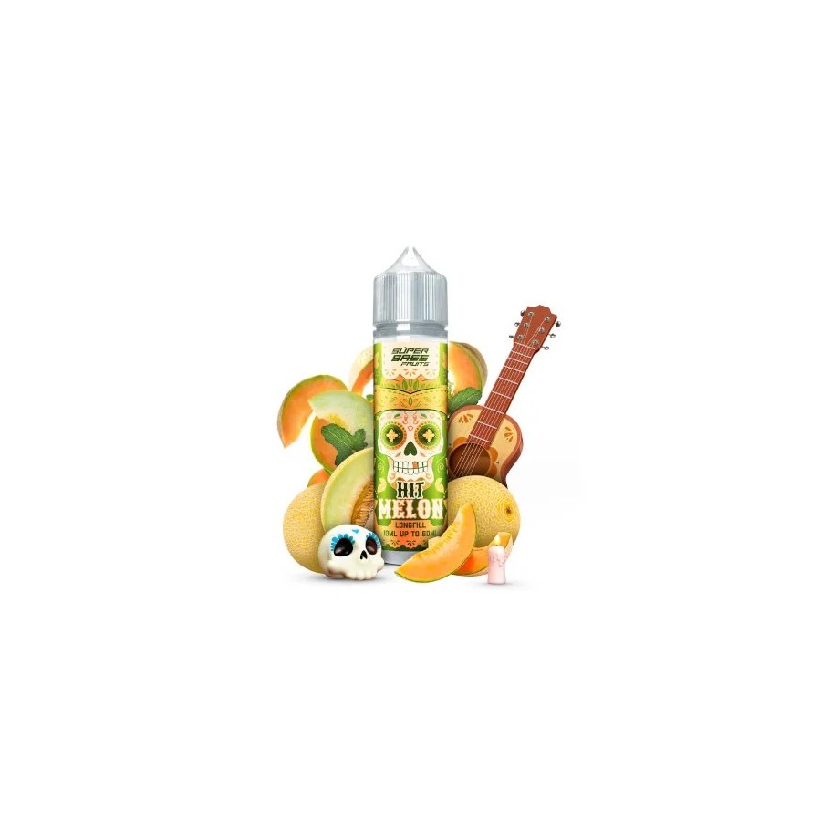 SUPER BASS FRUITS HIT MELON 10ML/60ML LONGFILL