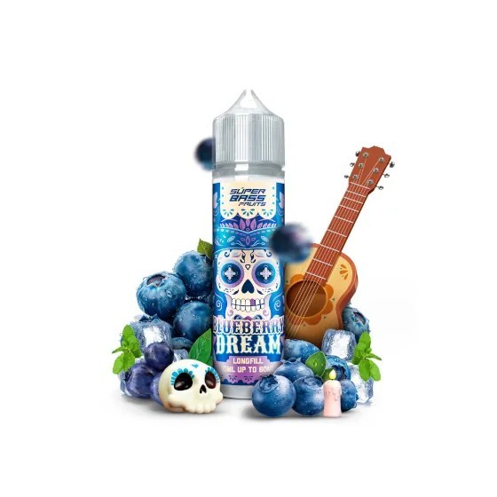 SUPER BASS FRUITS BLUEBERRY DREAM 10ML/60ML LONGFILL