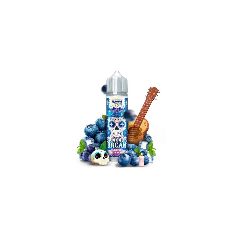 SUPER BASS FRUITS BLUEBERRY DREAM 10ML/60ML LONGFILL