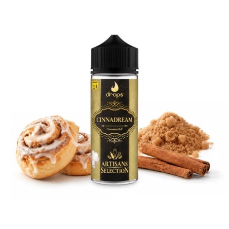 DROPS ARTISANS CINNADREAM LONGFILL 10ML/120ML