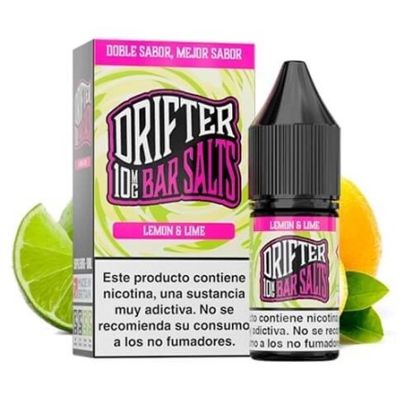 LEMON LIME NIC SALT 10ML 5MG DRIFTER BAR