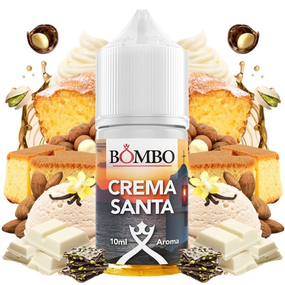 AROMA CREMA SANTA 10ML LONGFILL BOMBO