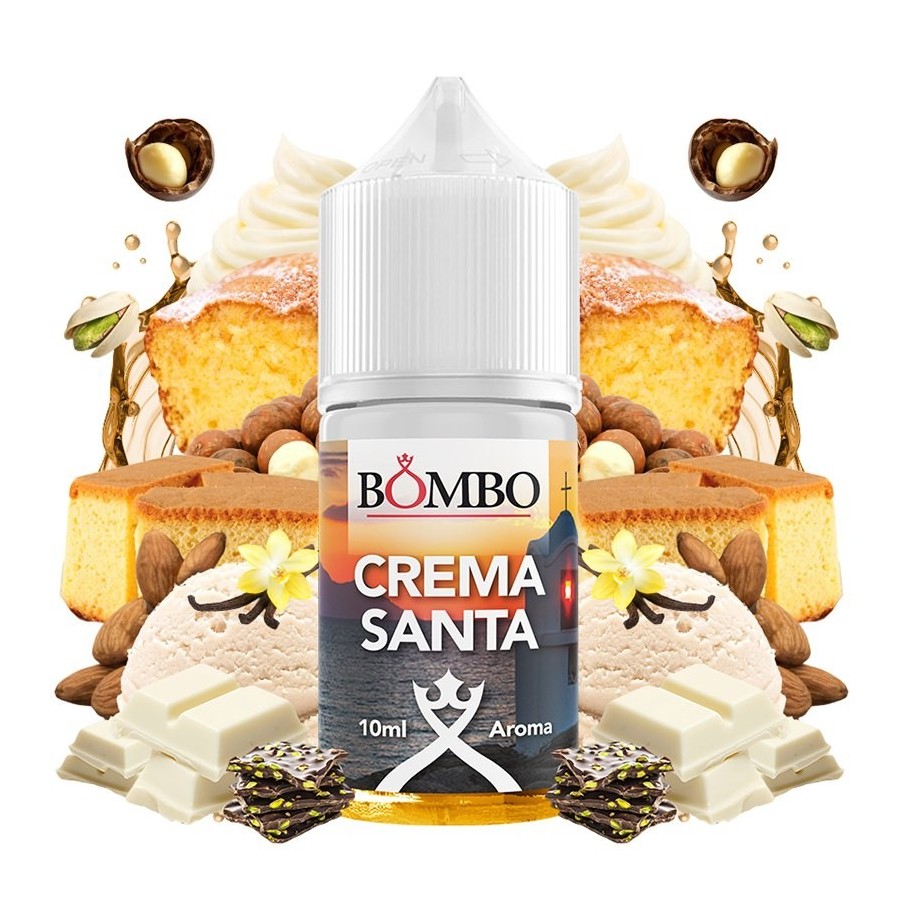 AROMA CREMA SANTA 10ML LONGFILL BOMBO