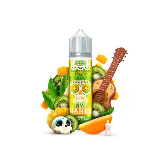 SUPER BASS FRUITS KIWI MANGO 10ML/60ML LONGFILL