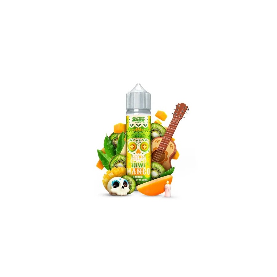 SUPER BASS FRUITS KIWI MANGO 10ML/60ML LONGFILL