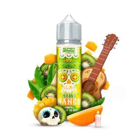 SUPER BASS FRUITS KIWI MANGO 10ML/60ML LONGFILL