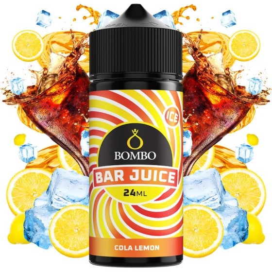 AROMA COLA LEMON ICE 24ML/120ML LONGFILL BOMBO BAR JUICE
