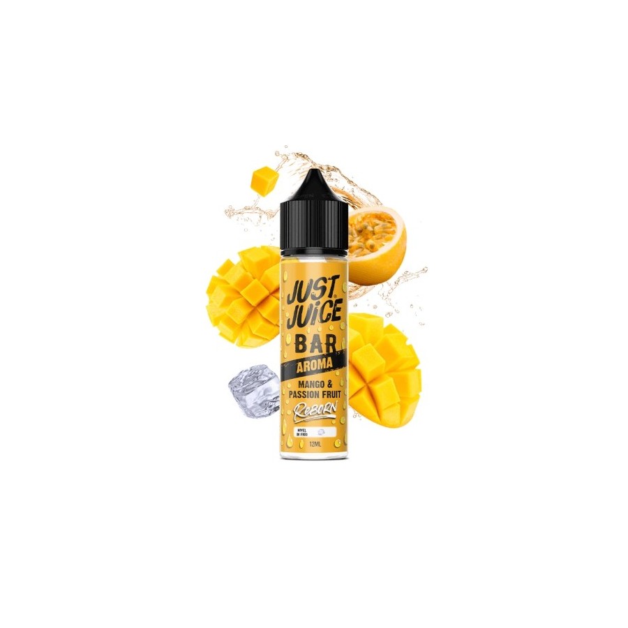 AROMA REBORN MANGO PASSION FRUIT 12ML LONGFILL JUST JUICE