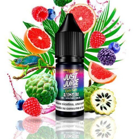 CHERIMOYA GRAPEFRUIT BERRIES  NIC SALT 10ML 20MG JUST JUICE EXOTIC FRUIT